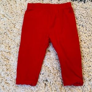 🟣 Mix and Match 5 for $10! Baby GAP | Red Leggings